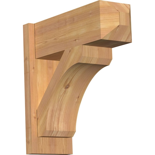 Ekena Millwork Legacy Craftsman Smooth Outlooker, Western Red Cedar, 7 1/2"W x 20"D x 20"H OUT08X20X20LEC04SWR - main
